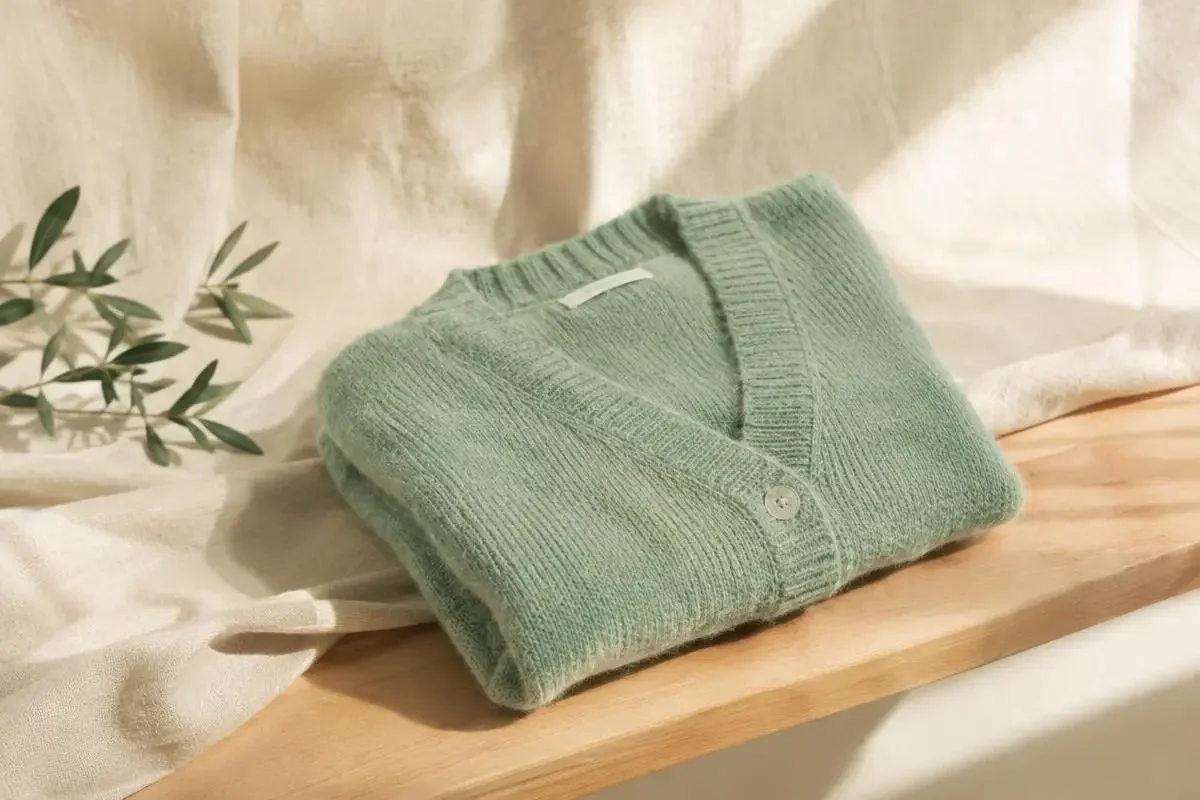 吃瓜电影 - 薄荷绿回潮：超模私服里那件被穿了三季的开衫 封面图